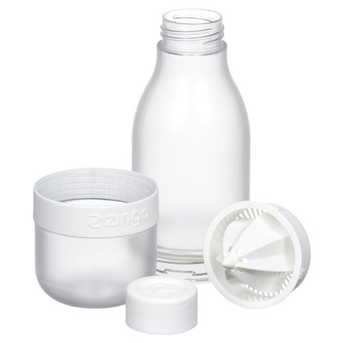 Additional Image 2 - a group of clear plastic bottles