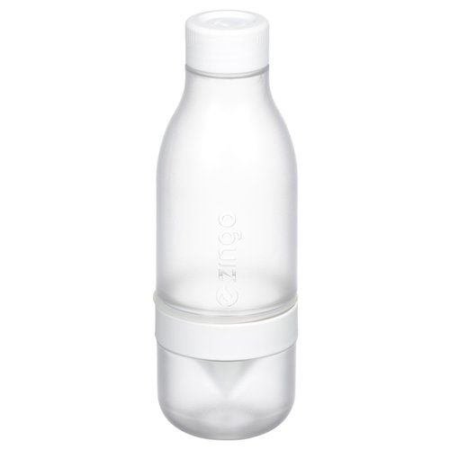 Additional Image 3 - a clear plastic bottle with a white cap