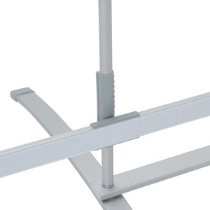 Additional Image 3 - a white stand with a white pole