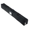 a black rectangular object with a white background