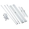 a group of white objects
