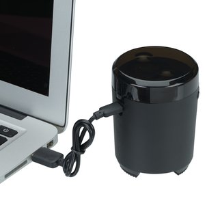 Additional Image 5 - a black mug with a cord attached to a laptop