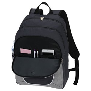 Additional Image 4 - a black backpack with a white background