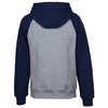 View Image 2 of 3 of Russell Athletic Dri-Power Colorblock Raglan Hoodie - Embroidered