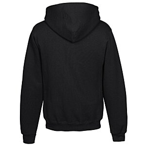 Additional Image 1 - a black hoodie with a white background