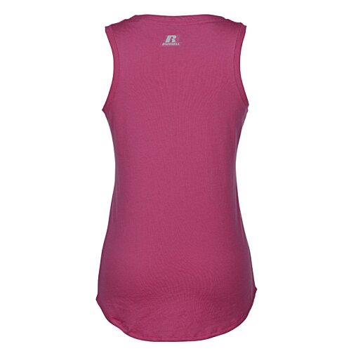 Additional Image 1 - a pink tank top on a white background