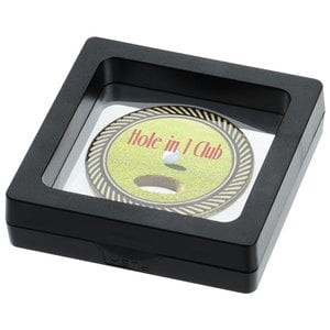 Additional Image 1 - a black square frame with a yellow circle in it