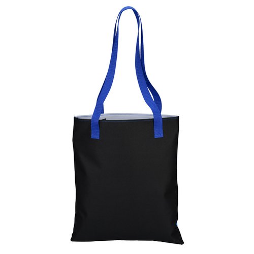Additional Image 2 - a black bag with blue straps