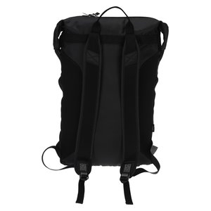 Additional Image 2 - a black backpack with straps