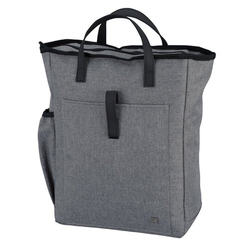 Additional Image 1 - a grey bag with black straps