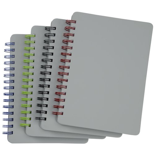 Additional Image 2 - a group of notebooks with spiral bound