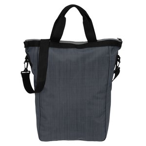Additional Image 1 - a grey bag with a black strap