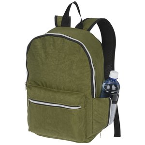 Additional Image 1 - a green backpack with a white background
