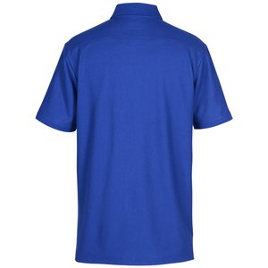 Additional Image 1 - a blue shirt on a white background