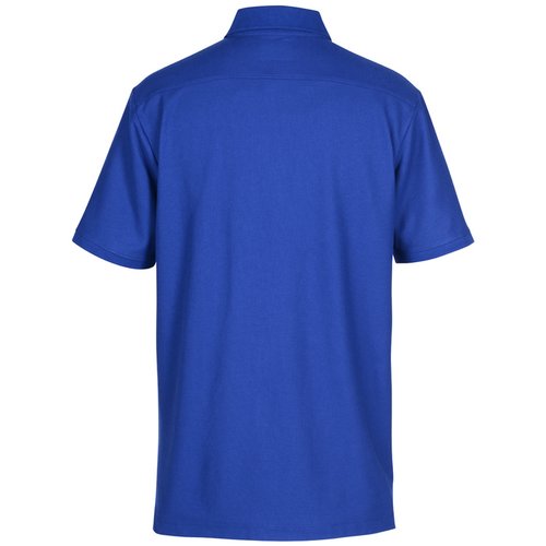 Additional Image 1 - a blue shirt on a white background