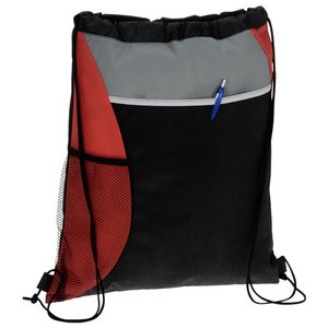 Additional Image 2 - a black and red backpack