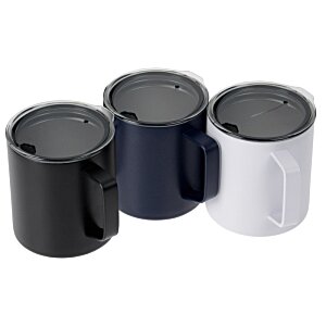 Additional Image 2 - a group of black and white mugs