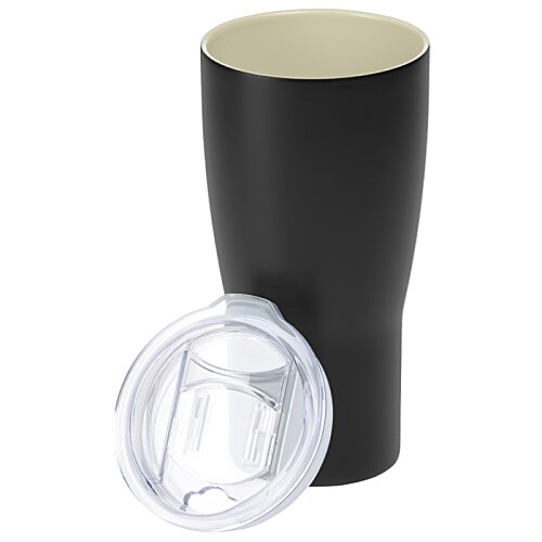 Additional Image 1 - a black cup with a lid