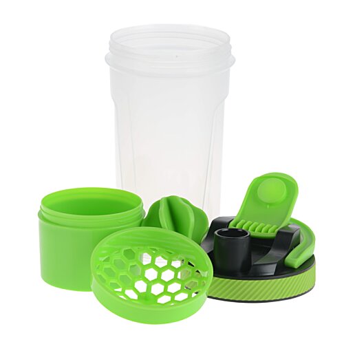 Additional Image 2 - a plastic cup and a green and black container