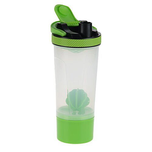 Additional Image 5 - a green and black plastic water bottle