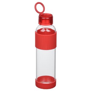 Additional Image 2 - a red and clear water bottle