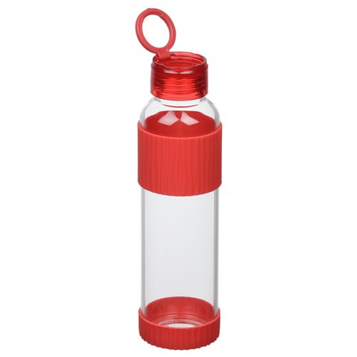 Additional Image 2 - a red and clear water bottle