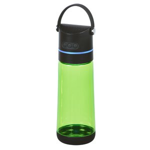 Additional Image 1 - a green water bottle with a black handle