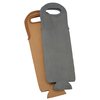 View Image 4 of 4 of Single Wine Tote - Suedeish