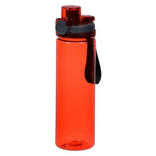 Additional Image 4 - a red water bottle with a black handle