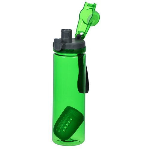 Additional Image 5 - a green water bottle with a black handle