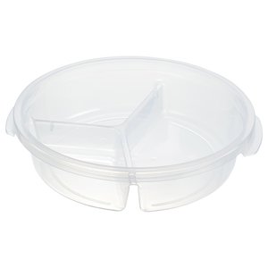 Additional Image 4 - a clear plastic container with a lid
