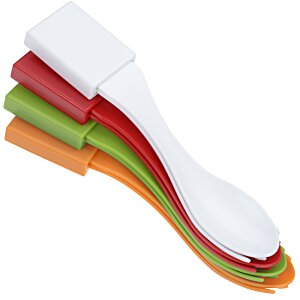 Additional Image 5 - a stack of colorful toothbrushes