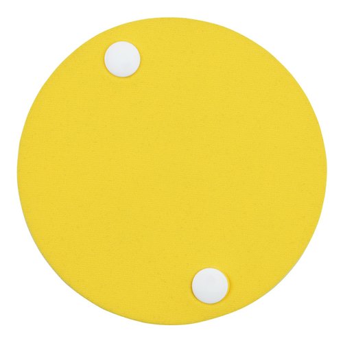 Additional Image 1 - a yellow circle with white dots