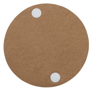 Additional Image 1 - a brown circle with white dots