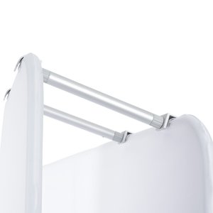 Additional Image 2 - a white towel rack on a white surface
