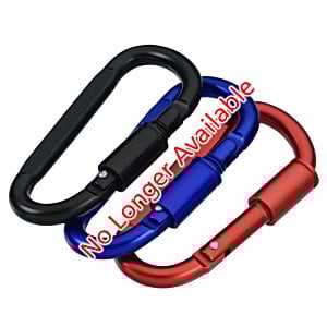 Additional Image 2 - a close up of a couple of carabiners