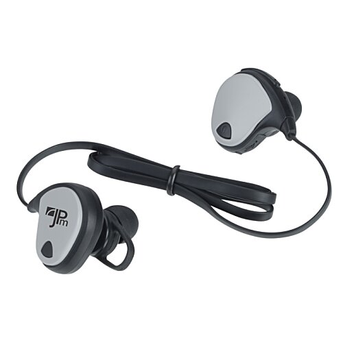 Additional Image 3 - a pair of black and white headphones