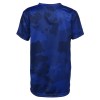 Additional Image 2 - a blue shirt with black camo pattern