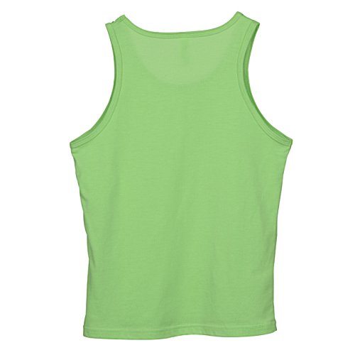 Additional Image 2 - a green tank top on a white background