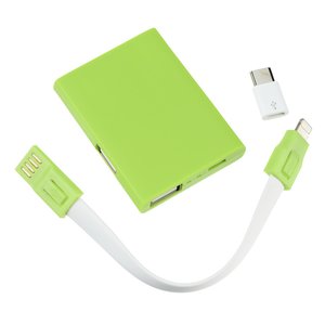 Additional Image 3 - a green rectangular object with a white cord