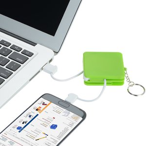 Additional Image 2 - a green square with a cord connected to a laptop