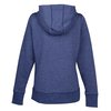 View Image 3 of 3 of New Era French Terry Full-Zip Hoodie - Ladies' - Embroidered - 24 hr