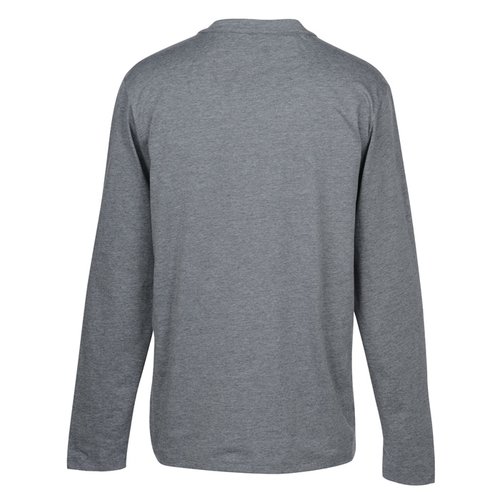 Additional Image 1 - a grey long sleeved shirt