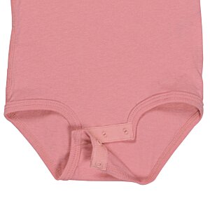 Additional Image 2 - a pink baby bodysuit