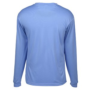 Additional Image 2 - a blue long sleeved shirt