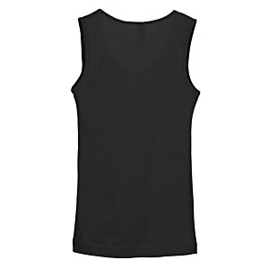 Additional Image 2 - a black tank top on a white background