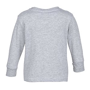 Additional Image 2 - a back of a grey shirt