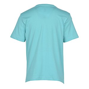 Additional Image 2 - a blue shirt on a white background