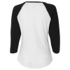 View Image 3 of 3 of LAT Vintage Fine Jersey Baseball Tee - Ladies' - Embroidered