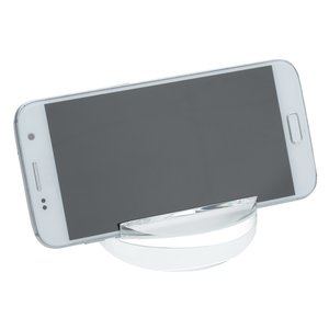 Additional Image 3 - a white cell phone with a strap